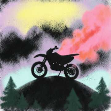 Original cover artwork for Sand in the High Country